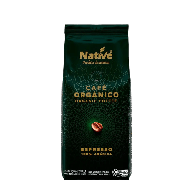 Café Native Orgânico em Grãos 500g